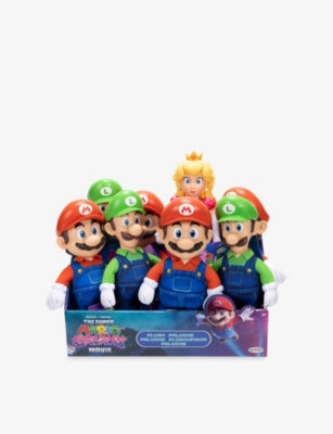 Super Mario soft toy assortment 22.5cm, imported from the UK