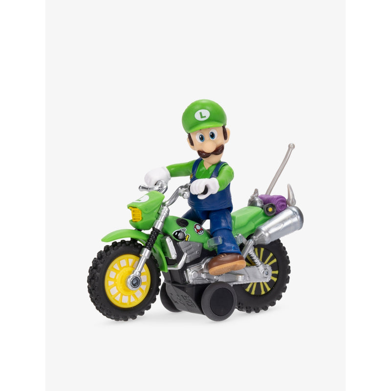 Super Mario playset with figure and pull-back racer, imported from the UK