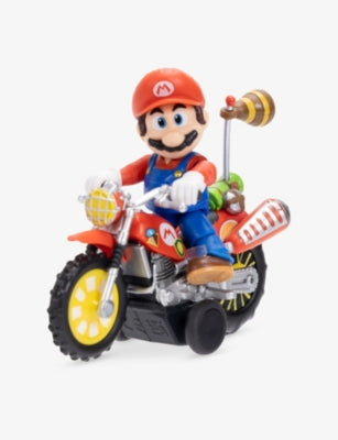 Super Mario playset with figure and pull-back racer, imported from the UK