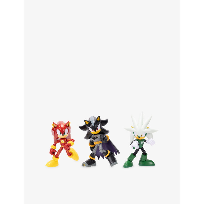 Sonic x DC action figure set, 12cm and 17cm figures - British product