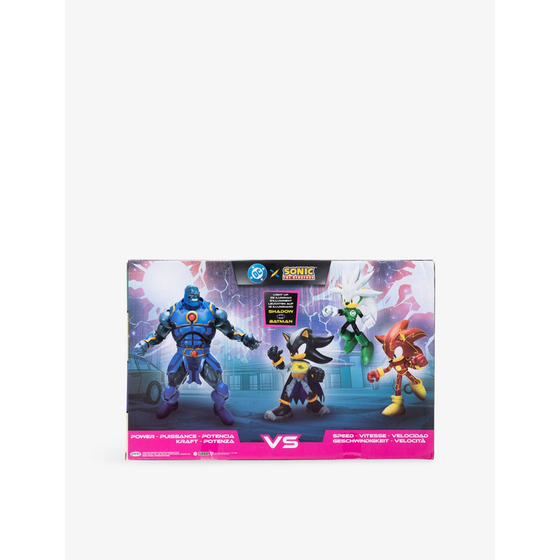 Sonic x DC action figure set, 12cm and 17cm figures - British product