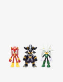 Sonic x DC action figure set, 12cm and 17cm figures - British product