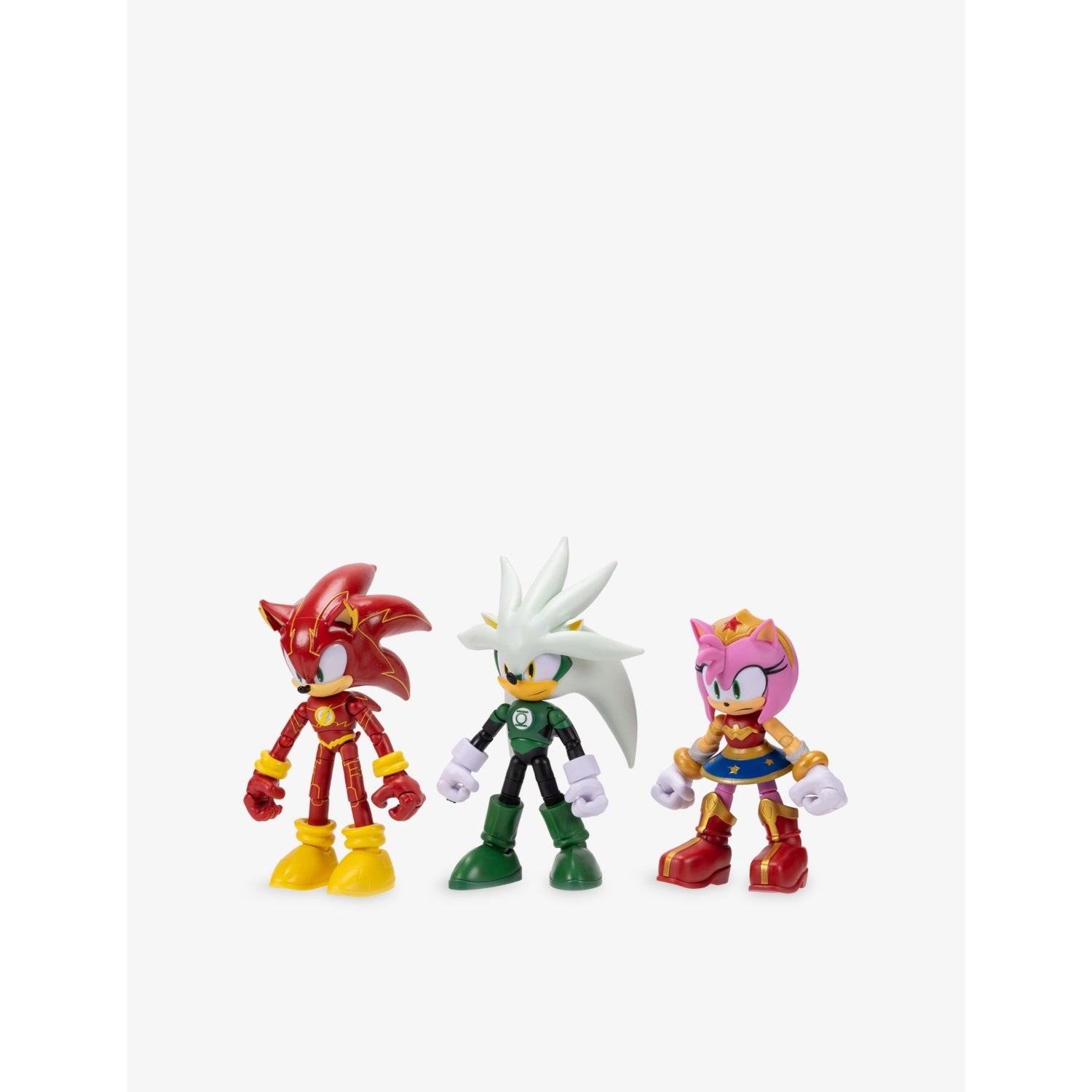 DC x Sonic plush Silver as Green Lantern 12cm, UK version