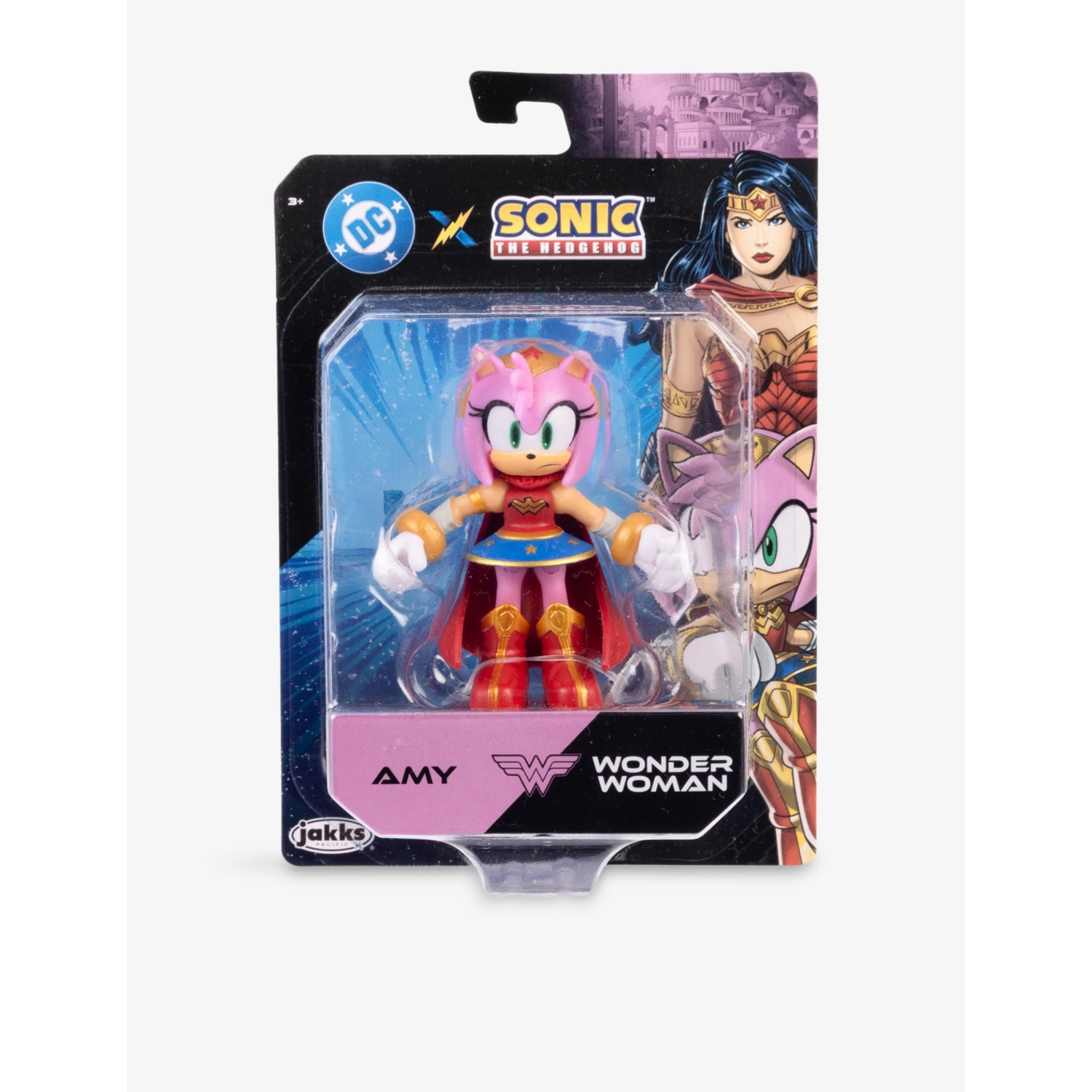 Sonic DC Amy as Wonder Woman figure 6.3cm (British brand)