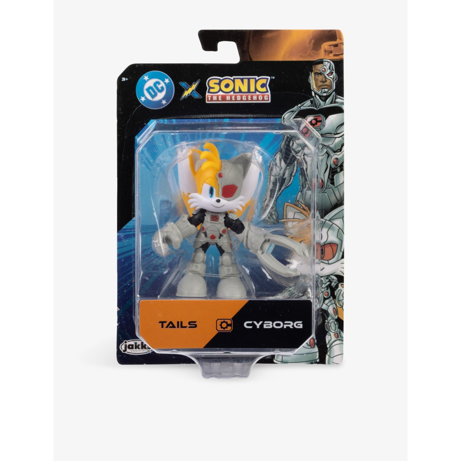 Sonic Tails Cyborg figure toy 6cm, imported from the UK