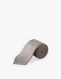 Eton grenadine woven silk tie 8cm, UK version