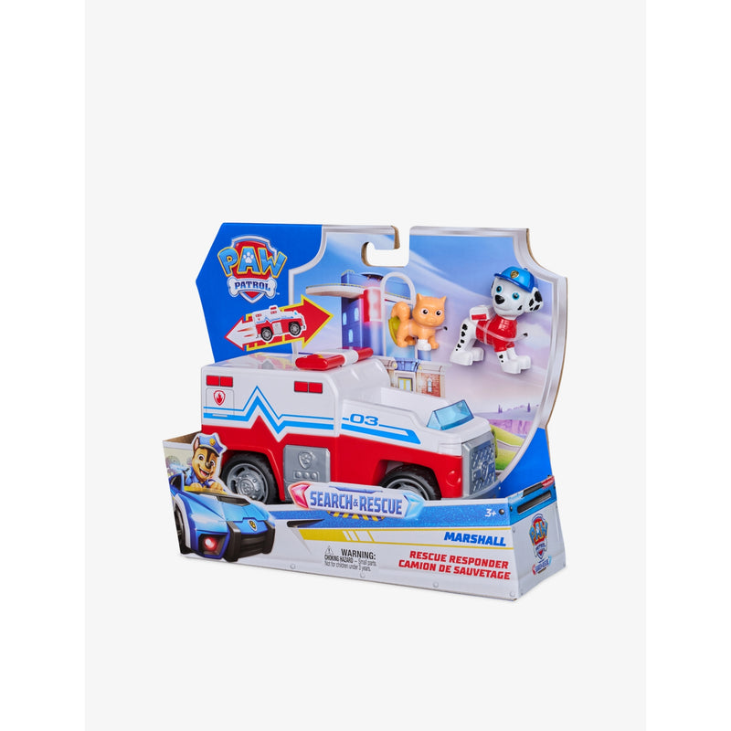 PAW Patrol toy truck Marshall Rescue Responder 15cm, UK version
