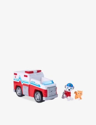 PAW Patrol toy truck Marshall Rescue Responder 15cm, UK version