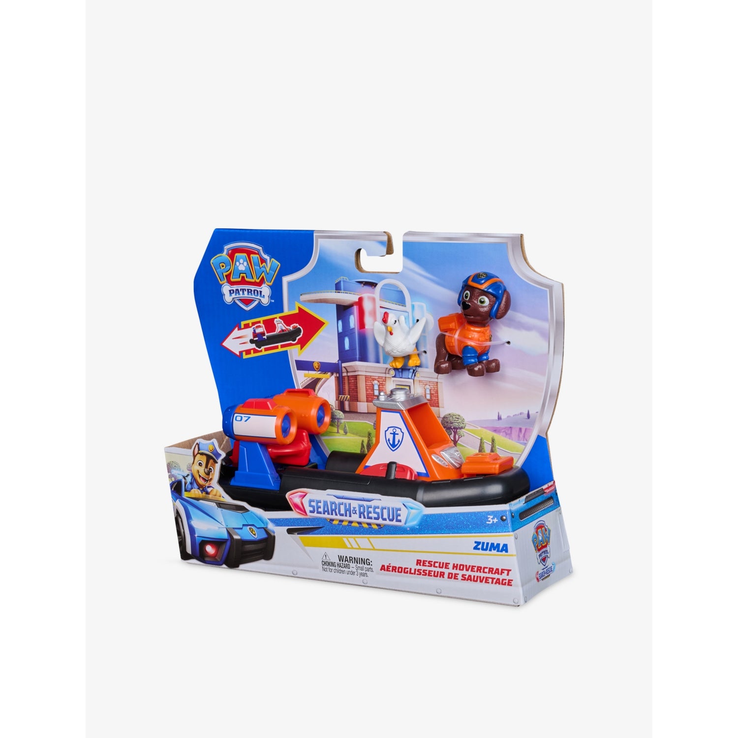 PAW Patrol Zuma hovercraft playset 15cm, UK version