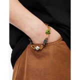 Poubel West Coast bracelet 14ct gold vermeil 23cm, imported from the UK