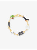 Poubel West Coast bracelet 14ct gold vermeil 23cm, imported from the UK