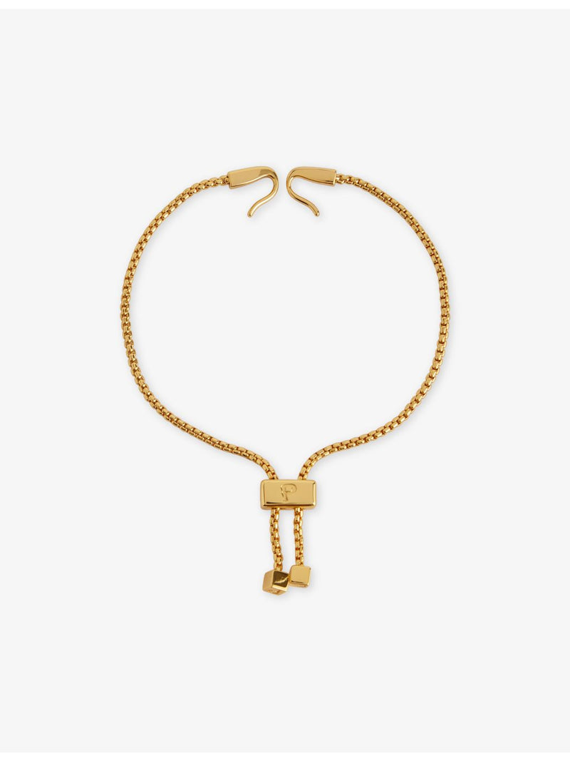 Poubel gold-plated sterling silver bracelet - British product