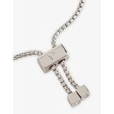 Poubel rhodium-plated sterling-silver charm bracelet, imported from the UK