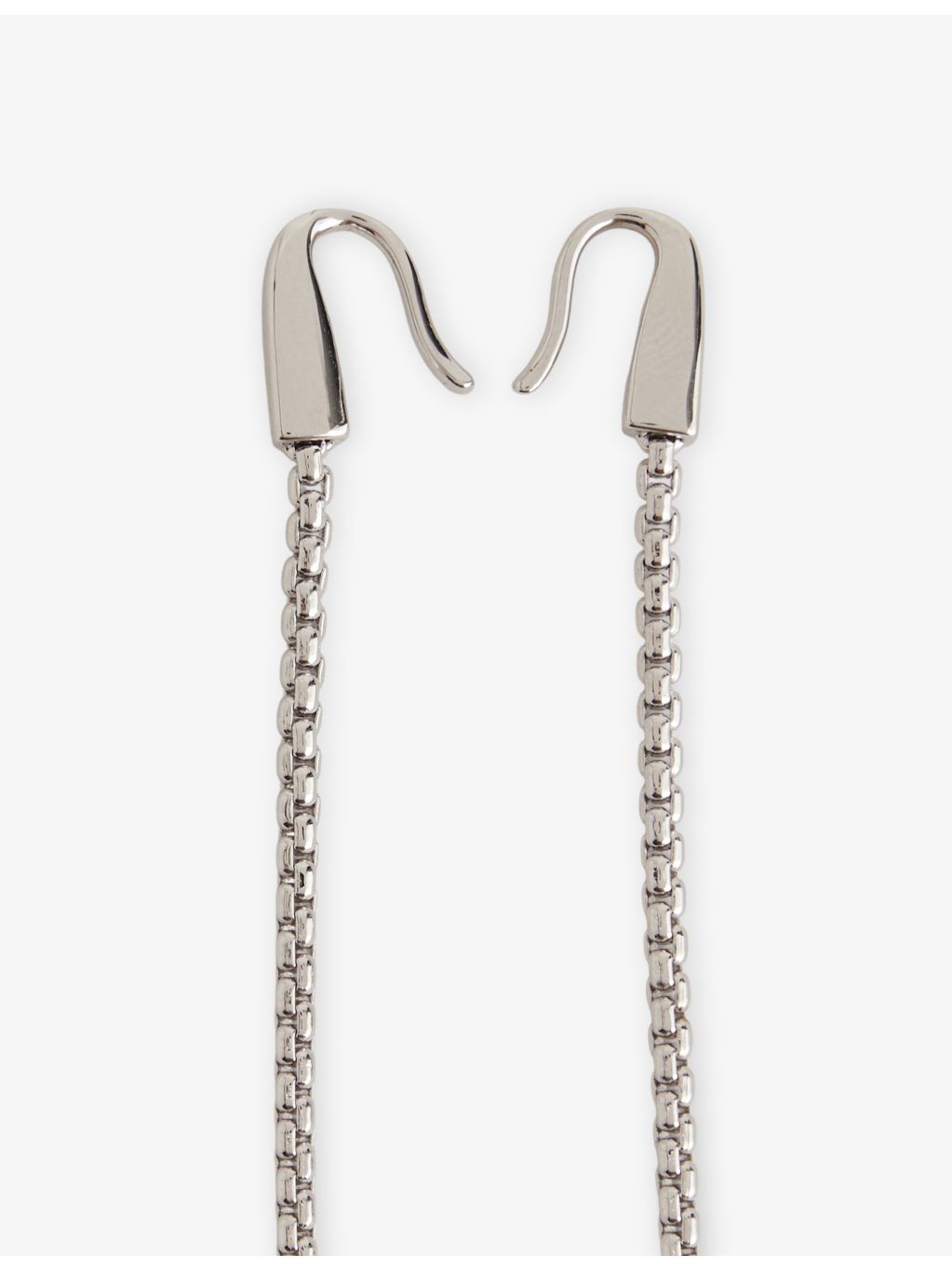 Poubel rhodium-plated sterling-silver charm bracelet, imported from the UK