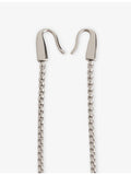 Poubel rhodium-plated sterling-silver charm bracelet, imported from the UK