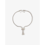 Poubel rhodium-plated sterling-silver charm bracelet, imported from the UK