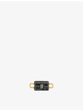 Poubel 14ct gold-plated sterling-silver credit card charm, imported from the UK