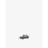 Poubel Black Cab sterling-silver enamelled charm - British product