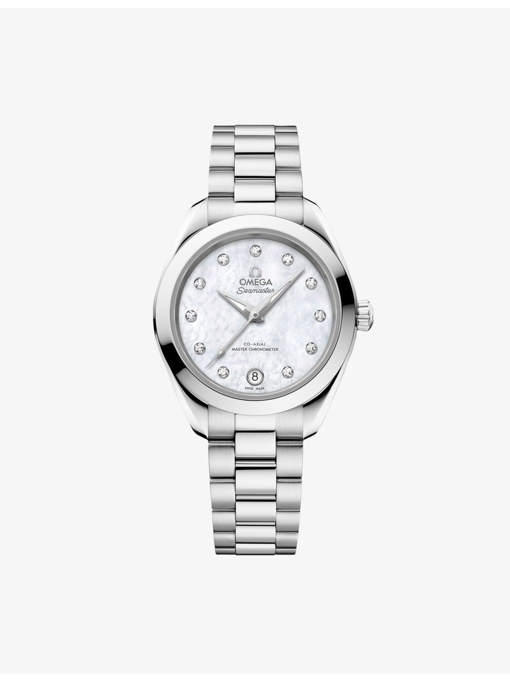 Omega Seamaster Aqua Terra 30mm stainless steel watch, UK version