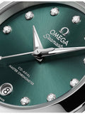 Omega Seamaster Aqua Terra 30mm Swiss watch with diamond markers, UK version