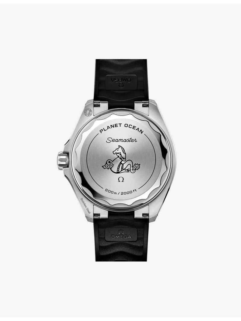 Omega Seamaster Planet Ocean 42mm rubber-strap watch - British product