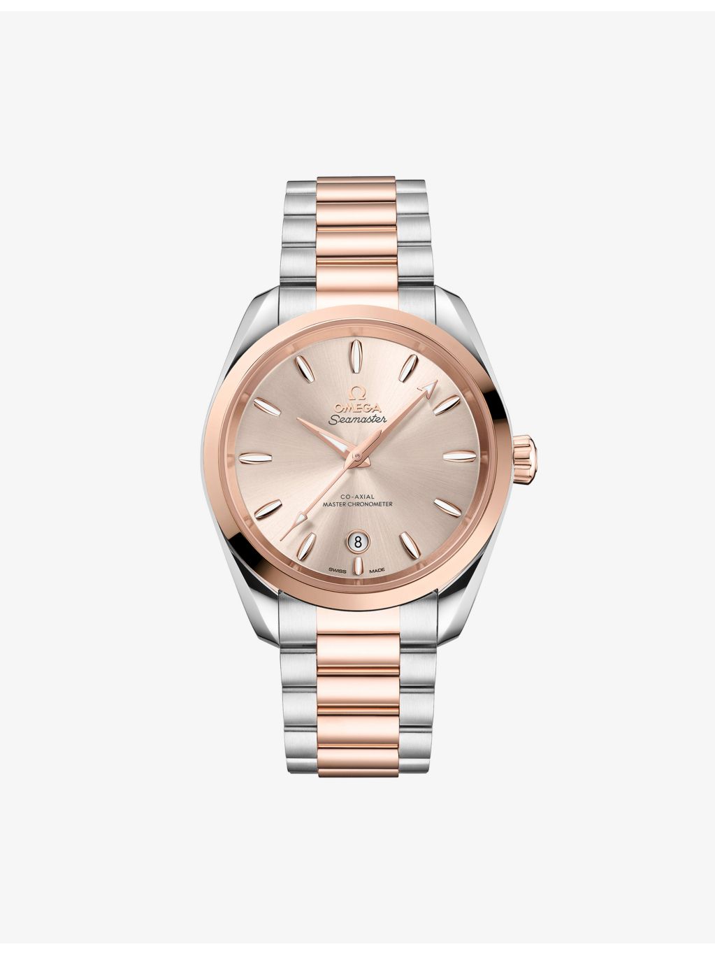 Omega watch Sedna gold on stainless steel 38mm - British product