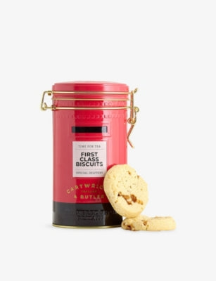 Cartwright & Butler salted caramel biscuits 200g postbox tin, UK version