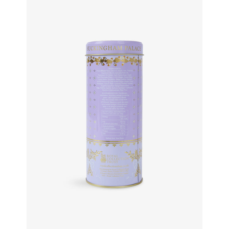 GEO Lilac chocolate chip shortbread 250g tin (British brand)