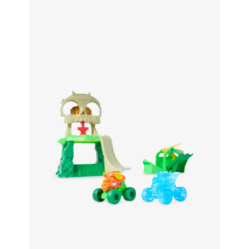 Monster Jam Mini Jams crash and crumble jungle playset, UK version