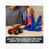 Monster Jam Smash Bash Crash playset 40cm tower with truck (British brand)