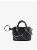 Zadig Voltaire Sunny bag leather keyring, imported from the UK
