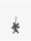 Zadig&Voltaire Sassy Mouse leather keychain (British brand)