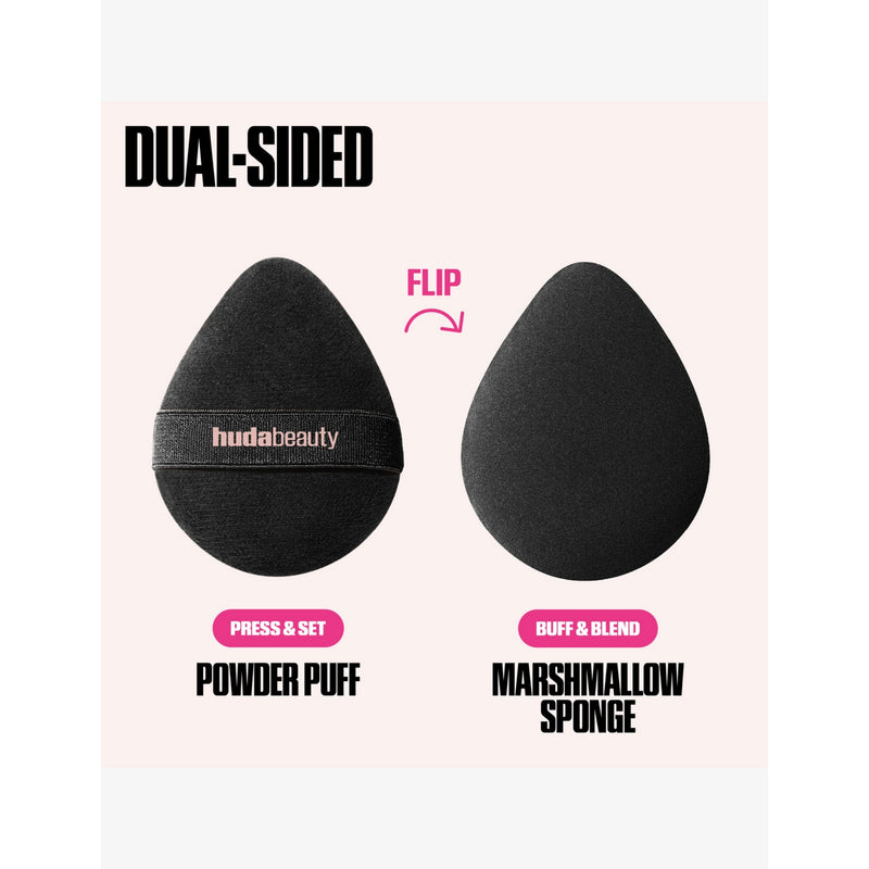 Huda Beauty Easy Bake Marshmallow puff and sponge duo (British brand)