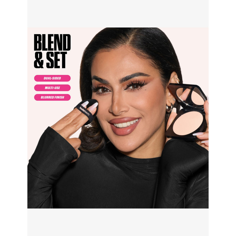 Huda Beauty Easy Bake Marshmallow puff and sponge duo (British brand)