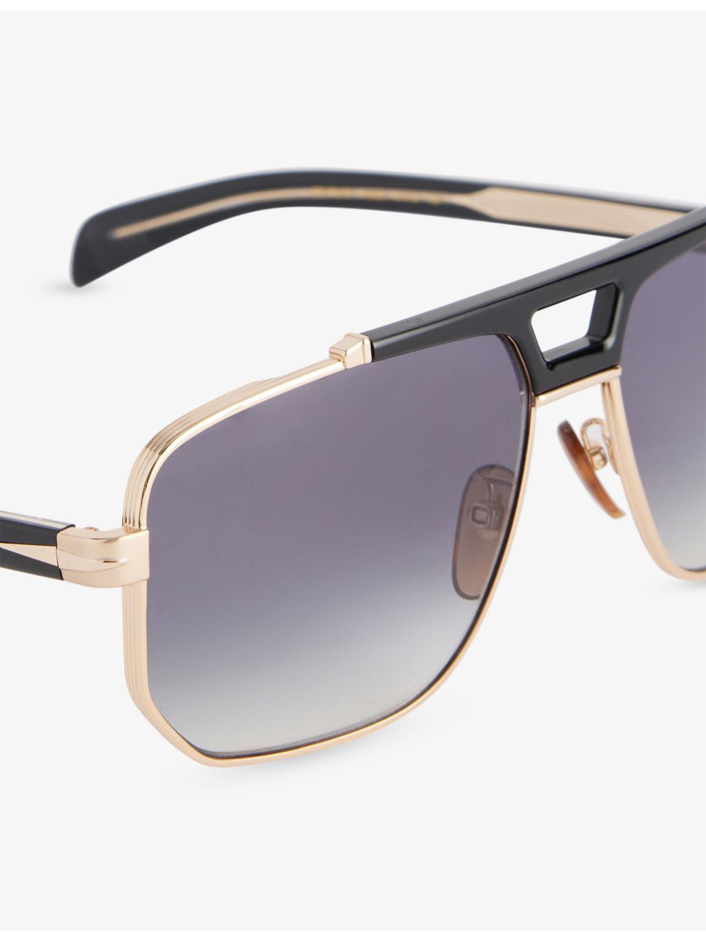 David Beckham square-frame metal sunglasses - British product