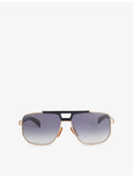 David Beckham square-frame metal sunglasses - British product