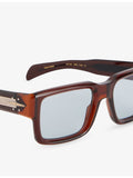 David Beckham rectangular acetate sunglasses DB7159/S with blue lenses (British brand)