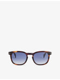 David Beckham square-frame acetate sunglasses DB 1221/S - British product