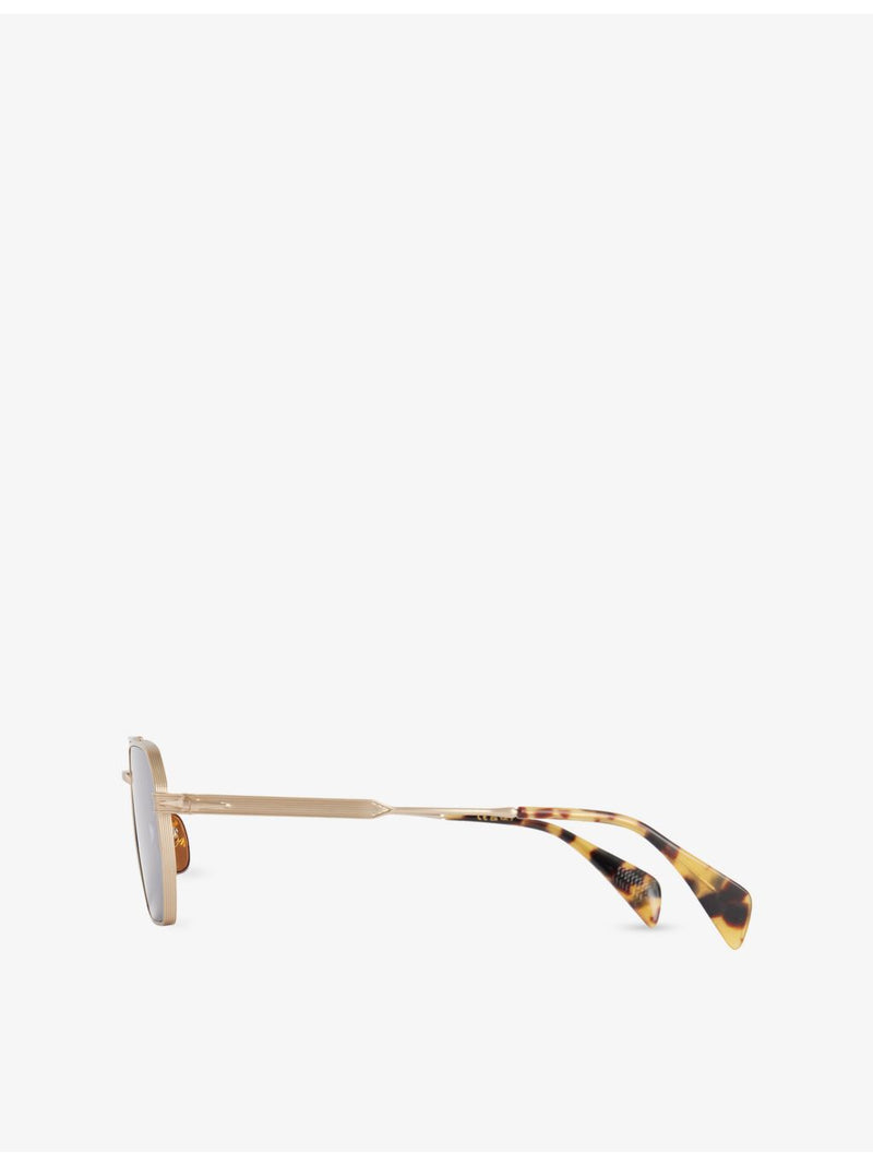 David Beckham rectangular metal sunglasses gold-toned 53mm (British brand)