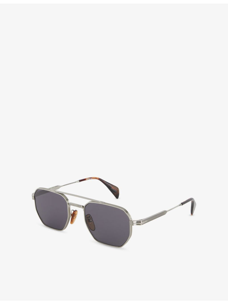 David Beckham rectangular metal sunglasses 53mm lens width (British brand)