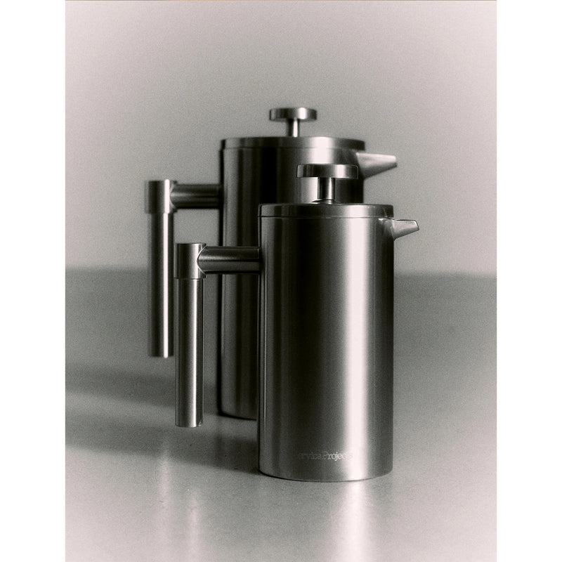 Service Projects stainless steel French press 1L (British brand)