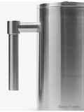 Service Projects stainless steel French press 1L (British brand)