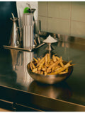 Service Projects oval stainless steel bowl 20cm (British brand)