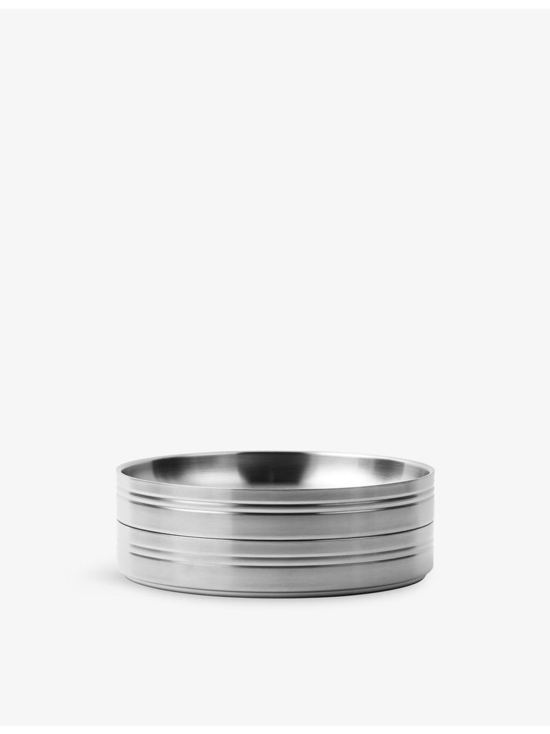 Service Projects stainless steel pasta plates set of 2 - British product