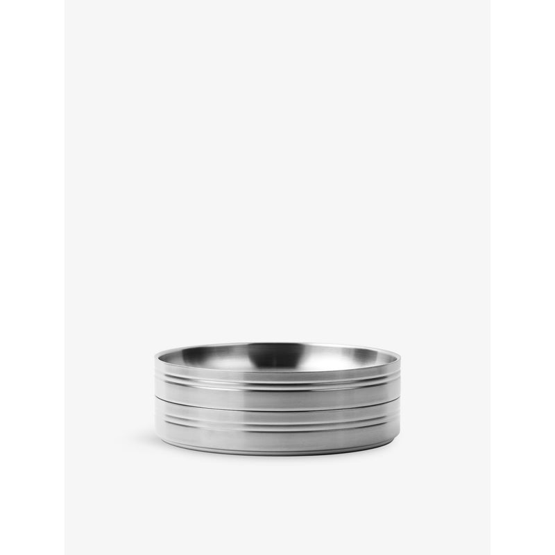 Service Projects stainless steel pasta plates set of 2 - British product
