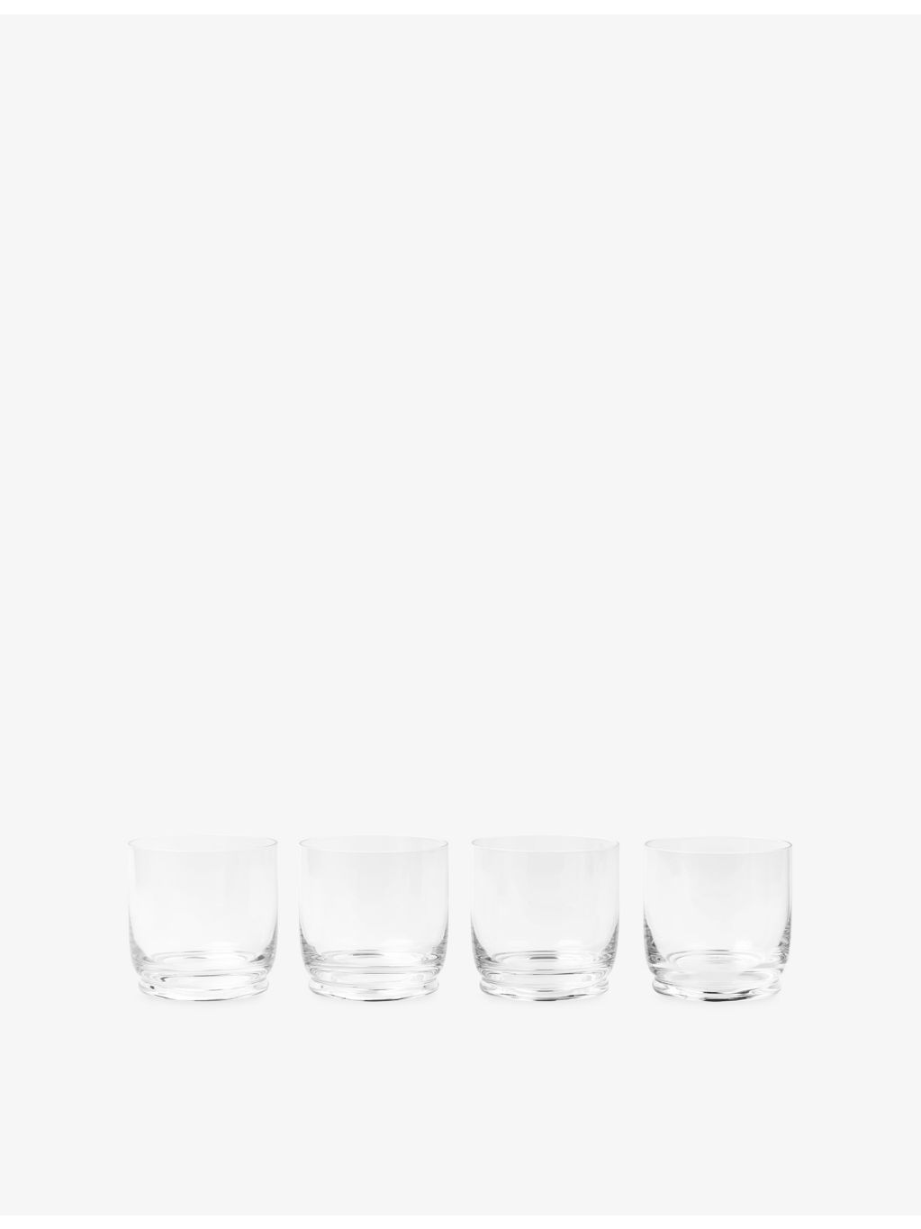 Service Projects Walter 02 Rocks crystal glasses set of 4 (British brand)