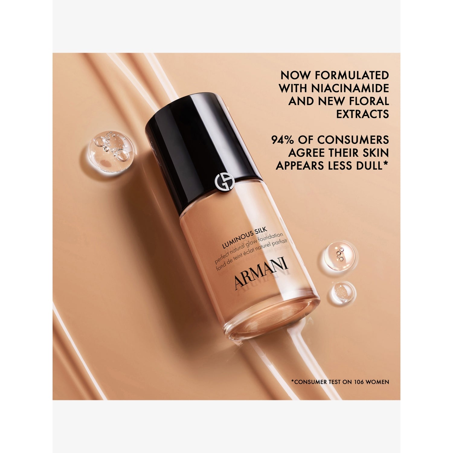 Giorgio Armani Luminous Silk foundation 30ml (British brand)