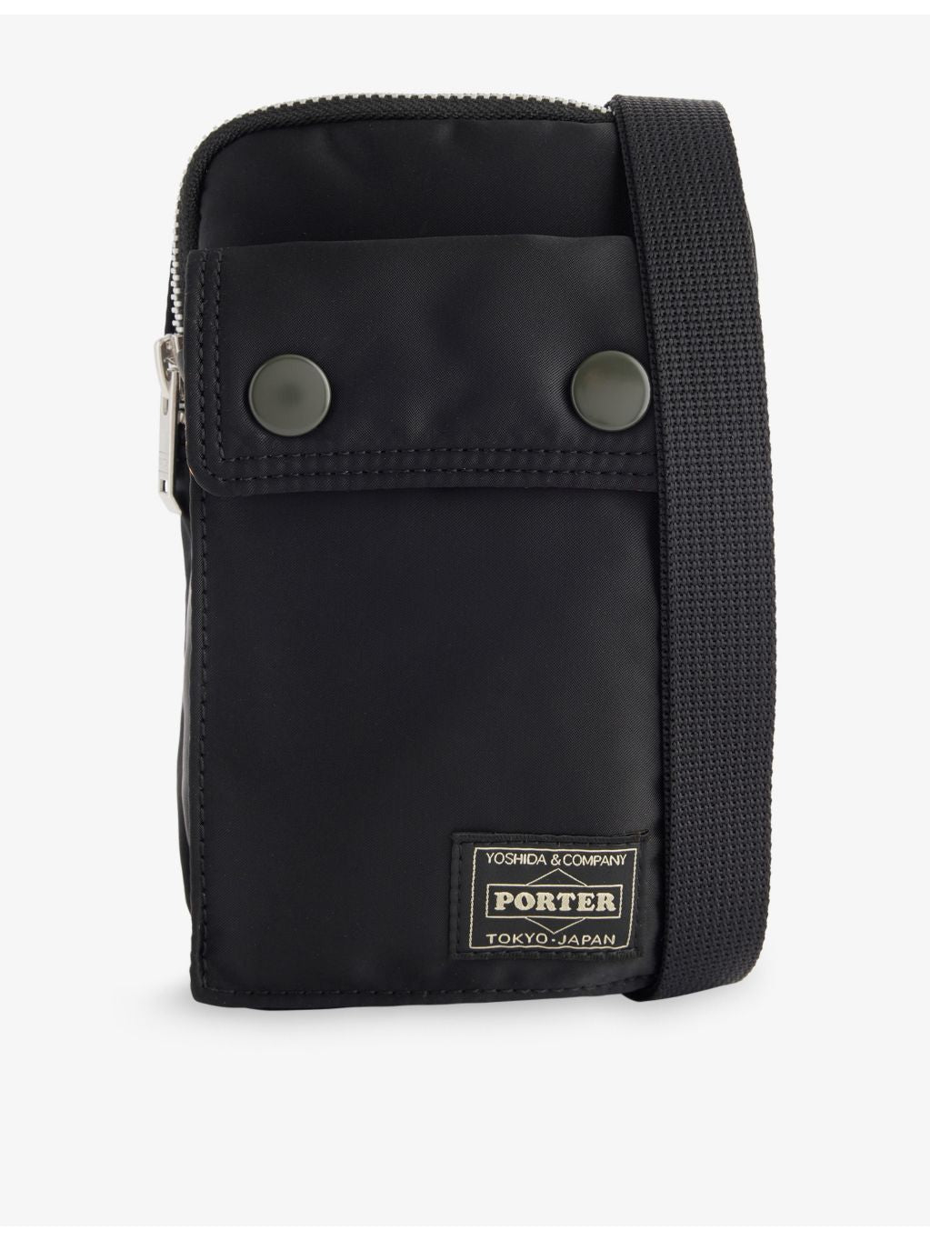 Porter Yoshida Tanker mobile nylon-shell cross-body bag 17cm - British product