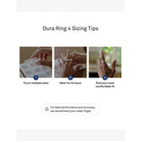 Oura Ring 4 sizing kit with trial rings, UK version
