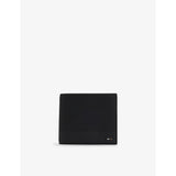 BOSS embossed leather wallet with 8 card slots, imported from the UK